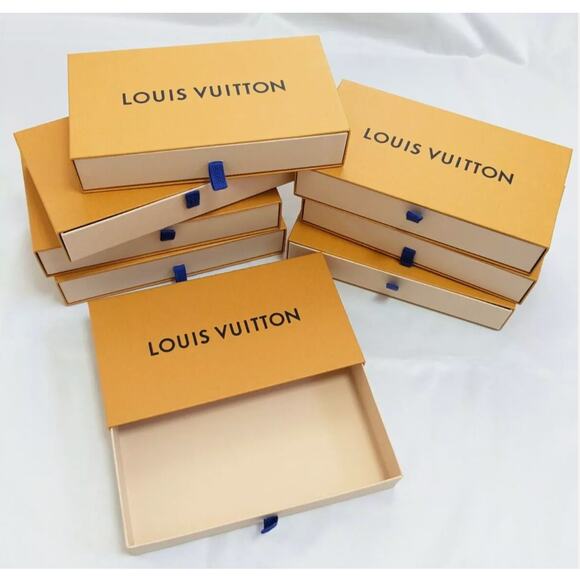 AuthLouisVuittonGiftBoxforLongwalletZippywalletDustBox